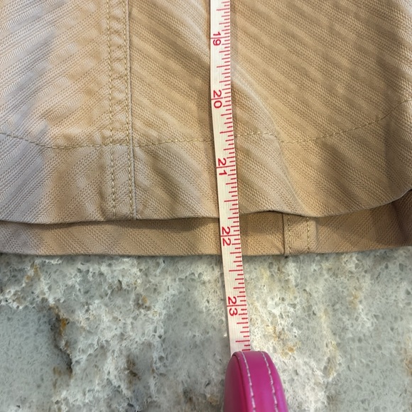 Black House/White Market knee length skirt in khaki, size 4 - Picture 6 of 8